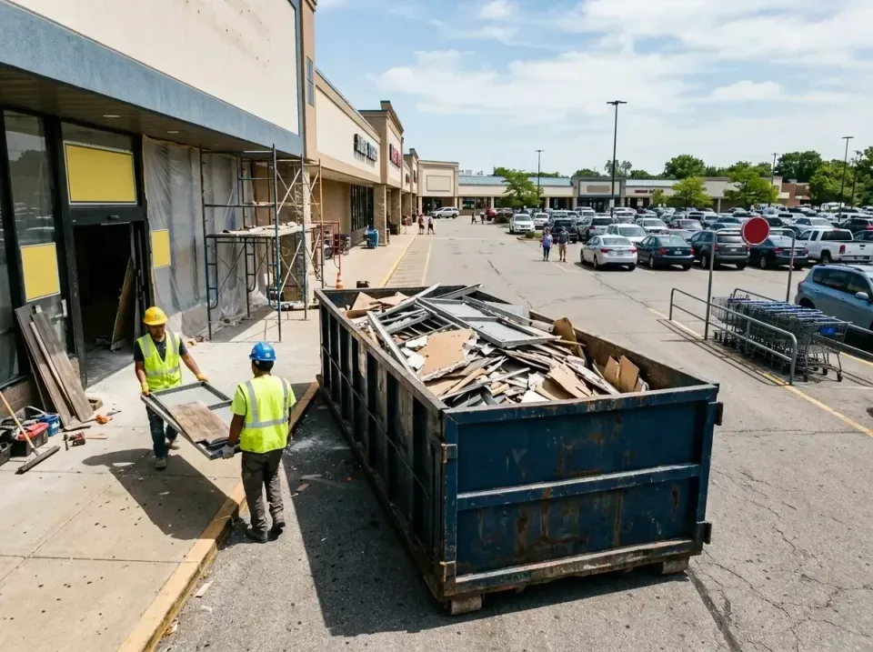 retail-store-renovation-debris-003 — frequently asked questions, Roll-off Dumpster Rentals in Emmetsburg, IA